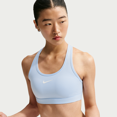 NIKE公式】ナイキ スウッシュ ガールズ スポーツブラ.オンラインストア